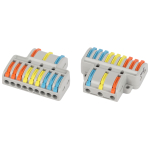 Клемма ЭРА NO-225-460 проходная разветвительная 222-4139 с рычагами 3/9 полюсов 0.08-2.5/4 мм2 (упаковка 1 шт.)