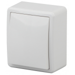 Выключатель ЭРА Эксперт 11-1201-01 накладной IP20 10А 250В белый одноклавишный