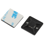 Площадка самоклеящаяся под хомуты ЭРА NO-225-310 20х20 мм чёрная 10 штук