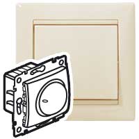 Светорегулятор 40-400Вт в рамку слоновая кость Valena DIY Legrand Светорегулятор 40-400Вт в рамку слоновая кость Valena DIY Legrand