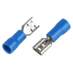 Разъем плоский ЭРА NO-225-126 РпИм 2-5.0-0.8 изолированный «розетка» (упаковка 50 штук)