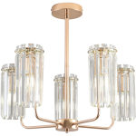 Люстра Rivoli Zoe 1064-305 5хЕ14 40 Вт хрусталь