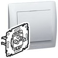 Розетка TV Legrand PRO21 775790 TV-FM-SAT оконечная 10 dB для PRO21 Legrand Розетка TV Legrand PRO21 775790 TV-FM-SAT оконечная 10 dB для PRO21 Legrand