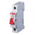 Рубильник 1п SD201/40 рычаг красный ABB