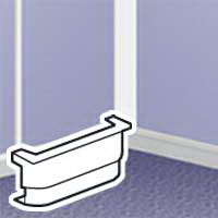 Панель выдвижная четыре модуля для мини-плинтусов DLPlus глубиной 16 мм Legrand