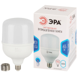 Лампа светодиодная POWER ЭРА STD LED T140-65W-4000-E27/E40 65Вт колокол нейтральный белый свет E27/E40