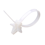 Хомут анкерный нейлоновый ЭРА NO-225-215 2.5 х 100 мм белый 50 штук