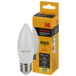 Лампочка светодиодная Kodak LED KODAK B35-11W-830-E27 E27 / Е27 11Вт свеча теплый белый свет Лампочка светодиодная Kodak LED KODAK B35-11W-830-E27 E27 / Е27 11Вт свеча теплый белый свет
