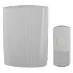 Звонок проводной ЭРА D95 провод, IP44, 2м, (один сигнал "Динь-Дон")