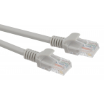 Патч корд ЭРА  PC-0.5U U/UTP категория 5e, длина 0,5 метра, неэкранированный, серый, Cu