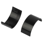 Соединитель ЭРА C-KK-30-13-GR на стык для полукруглого кабель-канала графит 30х13мм 2шт/комплект