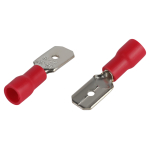 Разъем плоский ЭРА NO-225-38 РпИп 1.25-6-0.8 изолированный «вилка» (упаковка 10 штук)