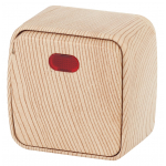 Выключатель ЭРА Intro Polo 3-102-11 10А 250В накладной сосна одноклавишный с подсветкой