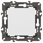 Переключатель ЭРА Elegance 14-1103-01М , 10АХ-250В, белый матовый