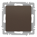 Кнопка Intro Accent 6-109-08 , 10А-250В, IP20, СУ, бронза