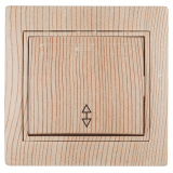 Переключатель ЭРА Intro Plano 1-103-11 10А 250В сосна одноклавишный