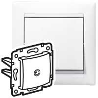 VALENA DIY Розетка TV оконечная белый