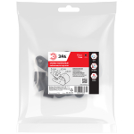 Скоба кабельная нейлоновая под винт ЭРА NO-225-295 5 мм чёрная 10 шт