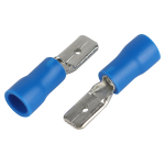 Разъем плоский ЭРА NO-225-39 РпИп 2-5-0.8 изолированный «вилка» (упаковка 10 штук)