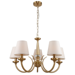 Люстра Rivoli Carissa 2073-305 5 х Е14 40 Вт классика