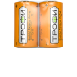 Элемент питания Трофи R20-2S солевой