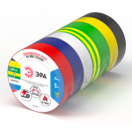 Набор изолент ЭРА SET-7 ПВХ 7 шт цветная 15мм х 5м