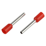 Наконечник-гильза ЭРА NO-225-85 НШвИ 1,0-12 с изолированным фланцем (упаковка 50 шт.)