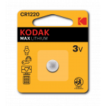 Батарейки Kodak CR1220-1BL MAX Lithium (60/240/61440) Батарейки Kodak CR1220-1BL MAX Lithium (60/240/61440)