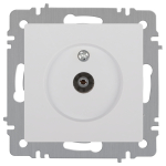 Розетка Intro Accent 6-301-01 TV одиночная, IP20, СУ, белый