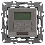 Терморегулятор ЭРА Серия 12 12-4111-16 универс.230В-Imax16А, титан