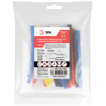 Набор термоусадочных трубок ЭРА NO-224-538 ТТУ нг-LS 2/1 №4 6 цветов по 5 шт L=100 мм