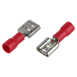 Разъем плоский ЭРА NO-225-125 РпИм 1.25-250 изолированный «розетка» (упаковка 50 штук)