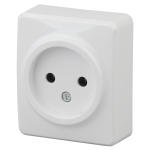 Розетка ЭРА Эксперт 11-2201-01 накладная IP20 16А 250В белый
