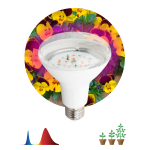 Фитолампа для растений светодиодная ЭРА FITO-16W-RB-E27-K красно-синего спектра 16 Вт Е27 Фитолампа для растений светодиодная ЭРА FITO-16W-RB-E27-K красно-синего спектра 16 Вт Е27