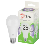 Лампочка светодиодная ЭРА GREEN LINE LED A60-25W-865-E27 GL E27 25 Вт груша холодный свет