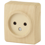 Розетка ЭРА Эксперт 11-2201-11 накладная IP20 16А 250В сосна Розетка ЭРА Эксперт 11-2201-11 накладная IP20 16А 250В сосна