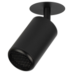 Встраиваемый светильник алюминиевый ЭРА KL106 BK MR16 GU5.3 черный матовый