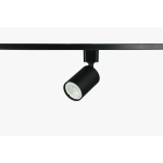 Трековый светильник однофазный ЭРА TR76 - GU10 BK под лампу GU10 Черный