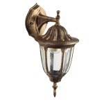 Светильник уличный настенный ЭРА «Галатея» GBW-105-1-BR-0380 230В Е27 IP54 бронза вниз