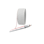 Кабель коаксиальный ЭРА SAT 50 M,75 Ом, CCS/(оплётка Al 75%), PVC, цвет белый, бухта 100 м, SIMPLE