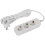 Удлинитель электрический ЭРА UDL-16-330-E Greenline 3 розетки с заземлением 3м ПВС 3x1мм2
