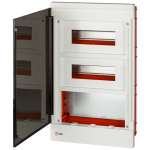 Корпус пластиковый встраиваемый ЭРА MultiBox со слаботочным отсеком 24 модуля IP40 белый