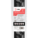 Термоусадочная трубка ЭРА NO-224-546 ТТУк 9/3 чёрная с клеевым слоем в отрезках по 1 м 5 шт