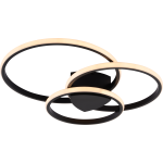 Светильник потолочный светодиодный Rivoli Milena 6141-101 LED 106 Вт 3000 - 6000 К с пультом