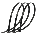 Кабельная стяжка ЭРА NO-225-191 (хомут) нейлоновая 7.6 х 300 мм чёрная (100 шт/уп) Кабельная стяжка ЭРА NO-225-191 (хомут) нейлоновая 7.6 х 300 мм чёрная (100 шт/уп)