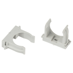 Крепеж клипса для труб ЭРА CLIP-32-G-MP прямой монтаж d 32мм серый 50шт