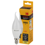 Лампочка светодиодная Kodak LED KODAK BXS-11W-830-E14 E14 / Е14 11Вт свеча на ветру теплый белый свет Лампочка светодиодная Kodak LED KODAK BXS-11W-830-E14 E14 / Е14 11Вт свеча на ветру теплый белый свет