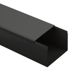 Кабель-канал ЭРА KK-B-80-40 черный 80x40мм 12м