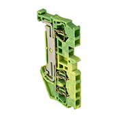 Колодка клеммная пружинная JXB-ST-2.5 3 вывода земля EKF PROxima Колодка клеммная пружинная JXB-ST-2.5 3 вывода земля EKF PROxima