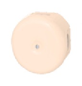 Распределительная коробка 78мм, керамика, цвет Песочное золото (4 кабельных ввода в комплекте) Bironi